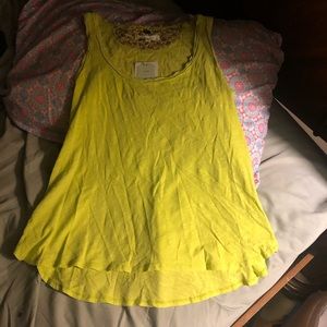 Anthropologie size small high low tank. NWT.